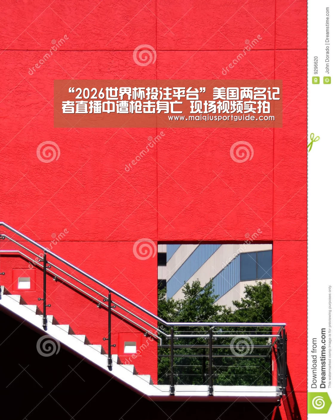“2026世界杯投注平台”美国两名记者直播中遭枪击身亡 现场视频实拍曝光(图2) 世界杯下注入口